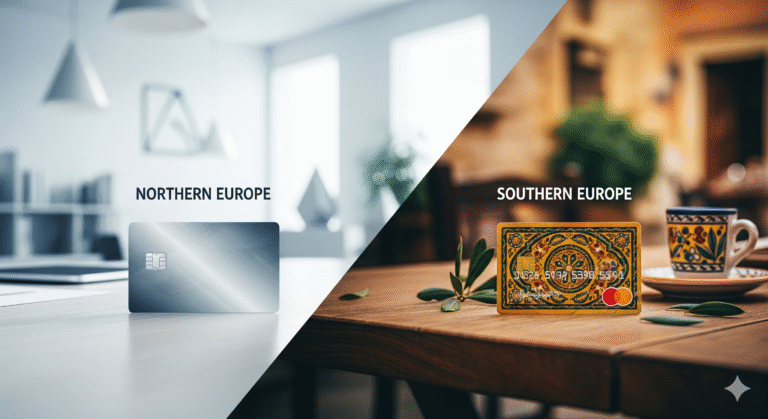O Que Diferencia os Cartões de Crédito Usados no Norte e no Sul da Europa: Guia Completo 2024